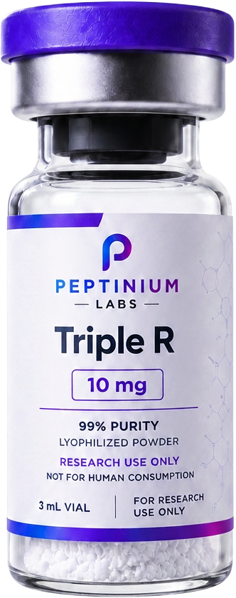 Peptinium vial — research peptide, ≥ 99 % purity