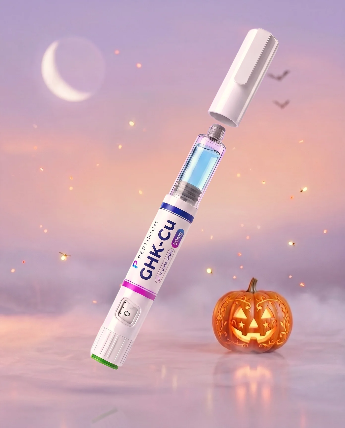 GHK-Cu Pen (pre-filled multi-dose) — research peptide (RUO), Peptinium Labs