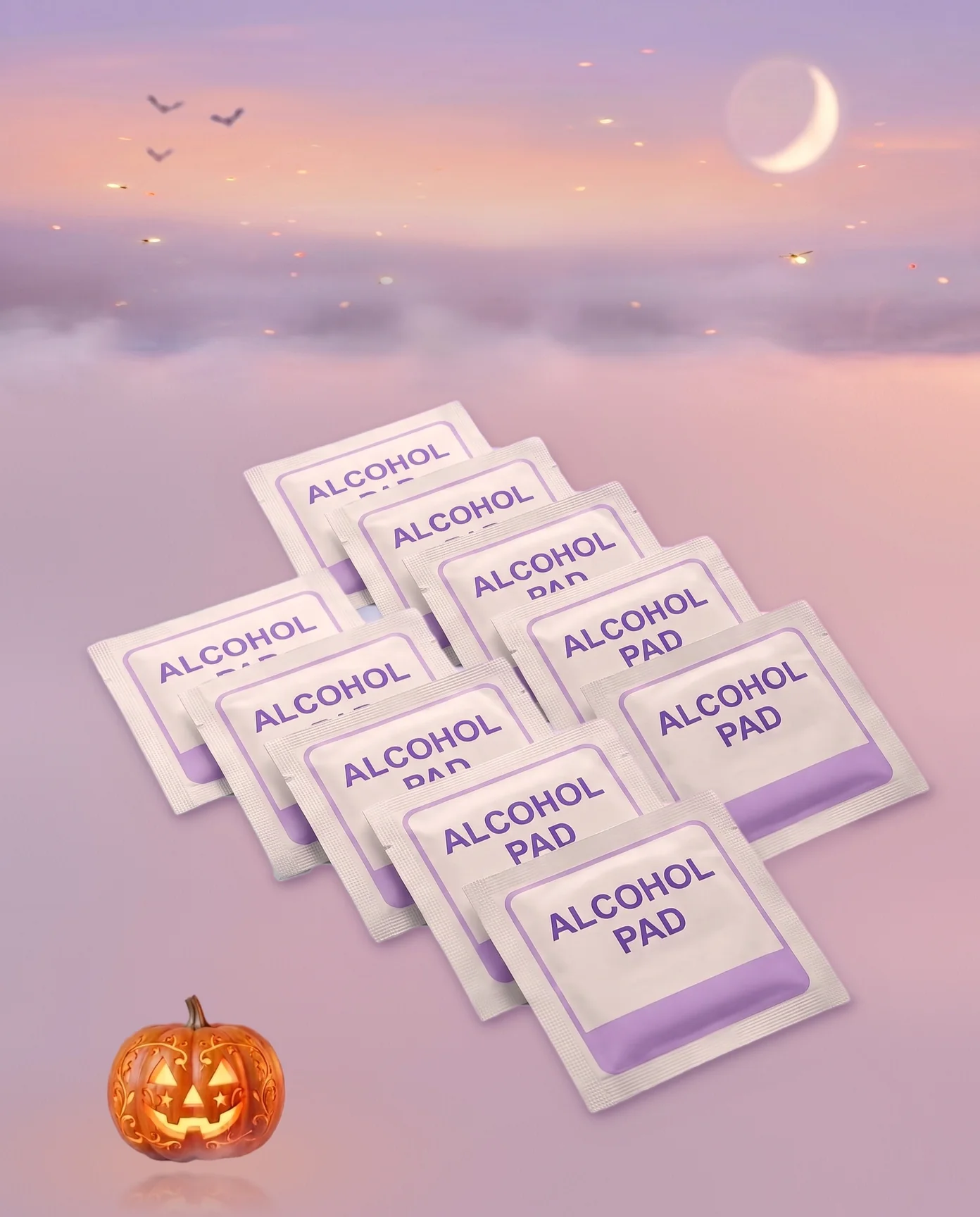 70% Alcohol Prep Pads — accessoire de laboratoire Peptinium Labs